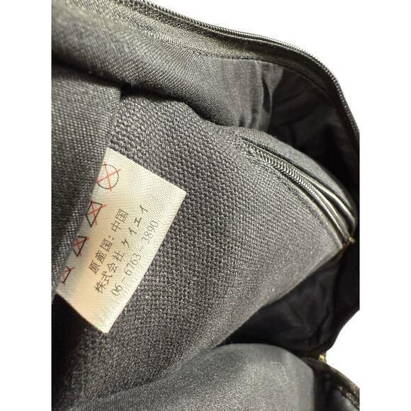 Ripple Japan Unisex Embroidered Canvas Backpack Japanese Dragon Art Vegan Bag - Picture 8 of 14